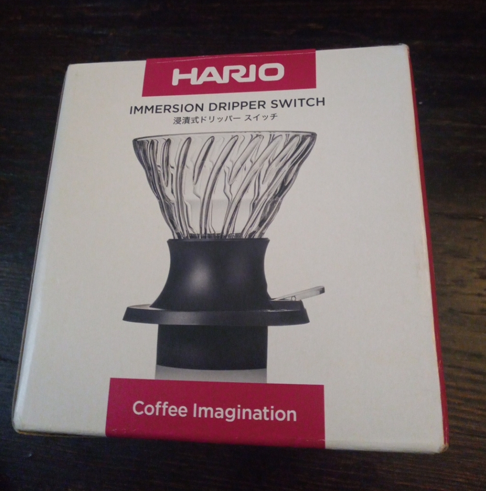 HARIO SSD-200 IMMERSION DRIPPER SWITCH FILTER DRIP COFFEE MAKER  Used IN BOX..
